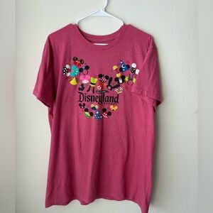 Disney Parks Disneyland Ear Headband T-Shirt Size XL